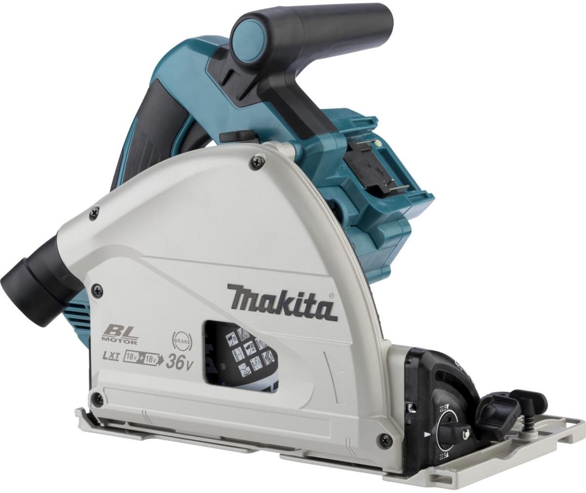 Makita DSP600ZJ 2x18V invalcirkelzaag 165 mm body thumbnail 5
