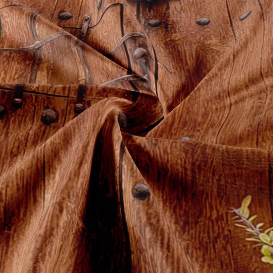 Ulticool - Deur Planten Kat - Wandkleed Poster - 200x150 cm - Groot wandtapijt - Tuinposter Tapestry - Schilderij Decoratie Tuin Versiering Accessoire voor zowel buiten als Muurdecoratie in woonkamer