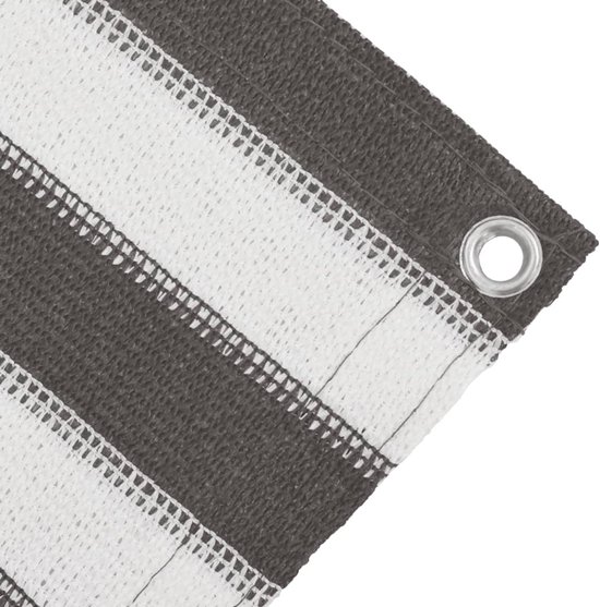 vidaXL - Tenttapijt - 250x600 - cm - antracietkleurig - en - wit van Vidaxl — afbeelding 4