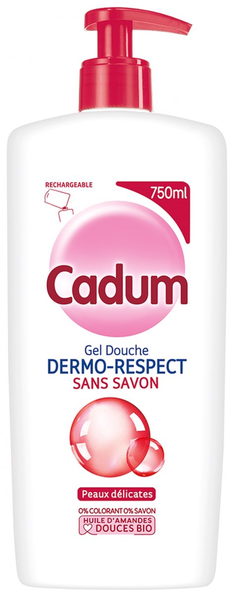 Cadum Dermo-Respect Douchegel Zeepvrij 750 ml