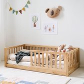 Petite Amélie Vloerbed Nid - Peuterbed 70x140 cm - Montessori bed - Naturel