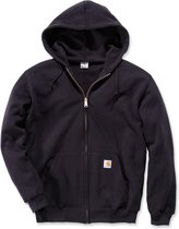 Carhartt Zip Front Sweatshirt-BLK-XXL