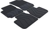 Tapis de voiture en caoutchouc sur mesure pour Citroën C4 Cactus - Année de construction : 2018 - 2021 - Montage origine - 4 pièces