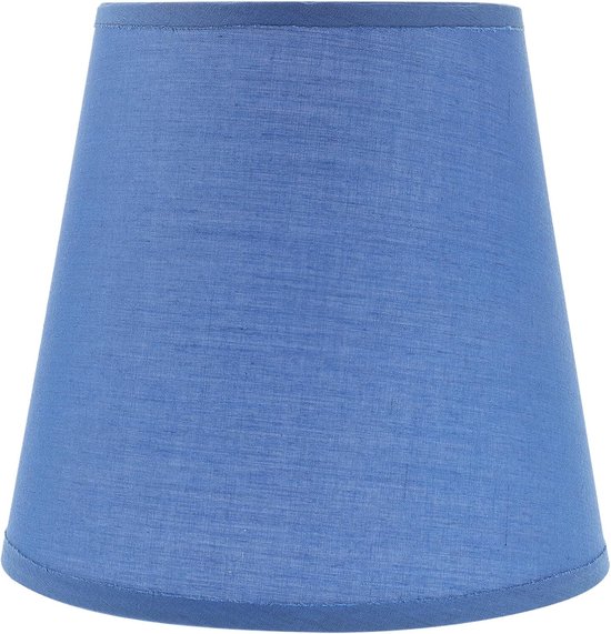 Papieren Gevouwen Lampenkap - Cilindrisch - Geel - ø20 x 24 cm - E27 fitting - Voor Tafellampen - Ontworpen voor woonkamer