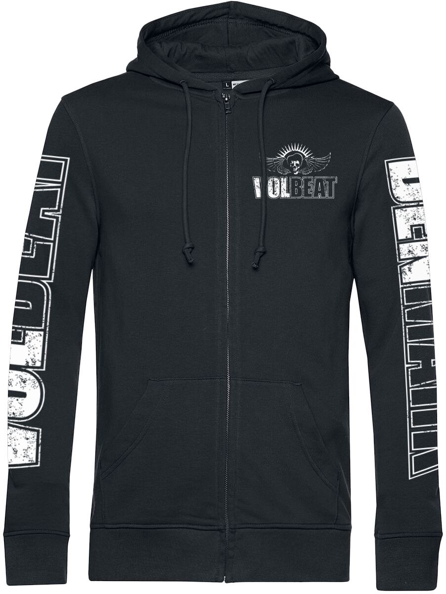 Volbeat Razorblade Heren Vest met capuchon - zwart - M