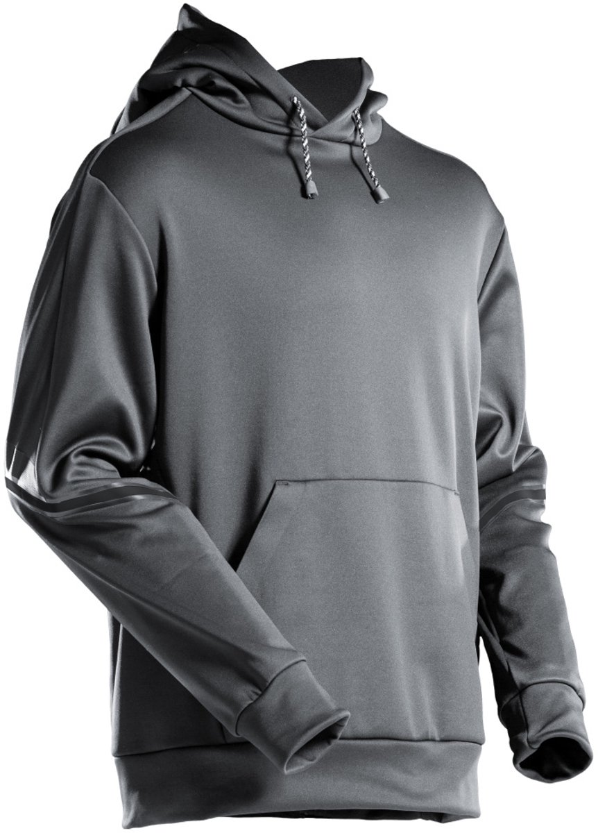 Mascot Customized Fleece capuchontrui 22286-608 - steengrijs - L