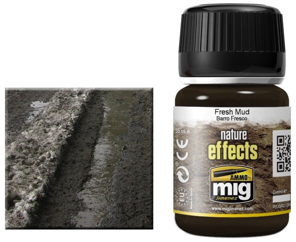 AMMO by Mig Jimenez Modelbouwdecoratie - MIG 1402 Fresh Mud Effecten potje