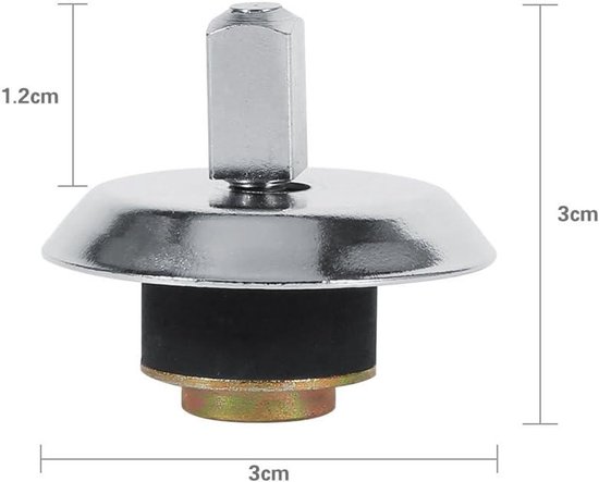 Koppeling Stud Roestvrij Staal Reparatie Deel Voor 250W Osterizer Blender — afbeelding 3