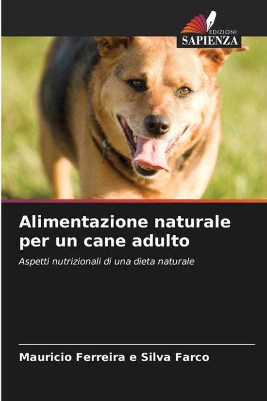 Alimentazione naturale per un cane adulto - cover