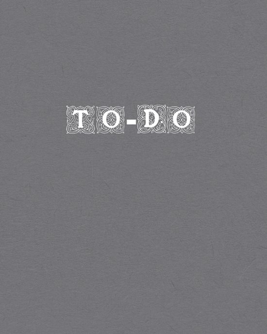 The Ultimate 110-Page To-Do List Notebook - cover