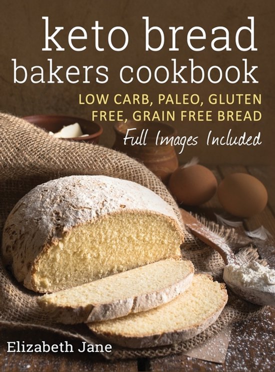 Keto Bread Bakers Cookbook - cover