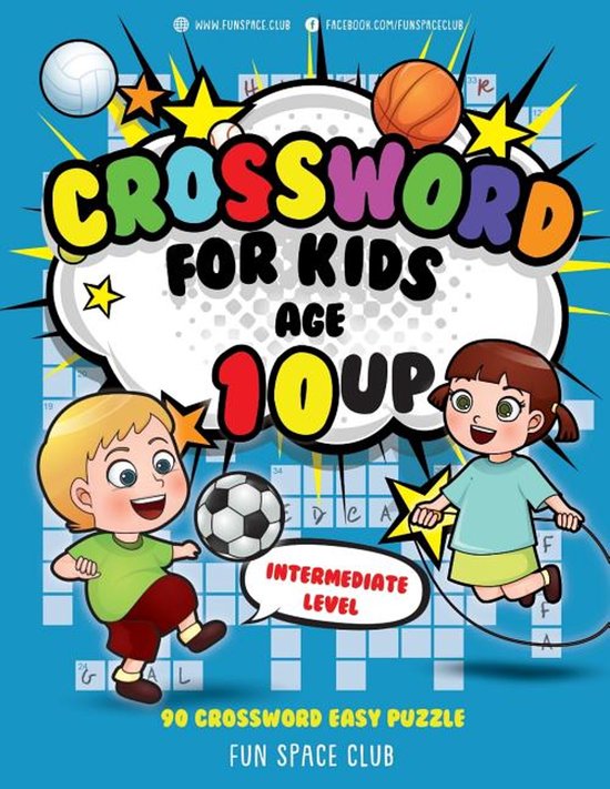 Crossword and Word Search Puzzle Books for Kids- Crossword f ... - cover