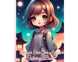 Adorable Chibi Girls Kawaii Coloring Book