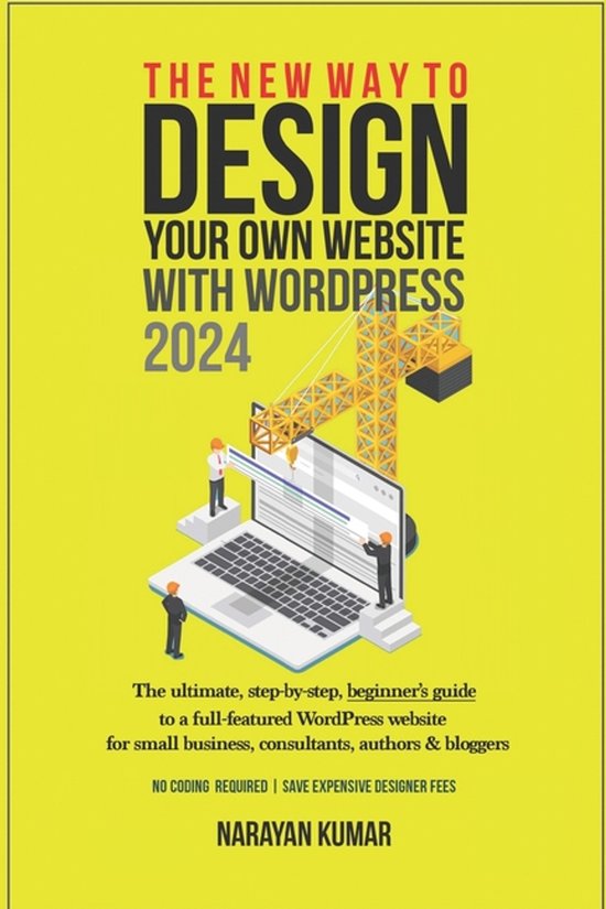The New Way To Design Your Own Website With WordPress 2024 - cover