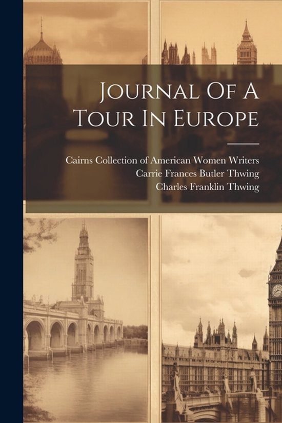 Journal Of A Tour In Europe - cover