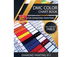 DMC Color Chart Book for Diamond Painting