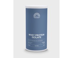Mattisson - Whey Protein Isolaat - Whey Isolate Eiwitpoeder - 93% Eiwit - 500 Gram