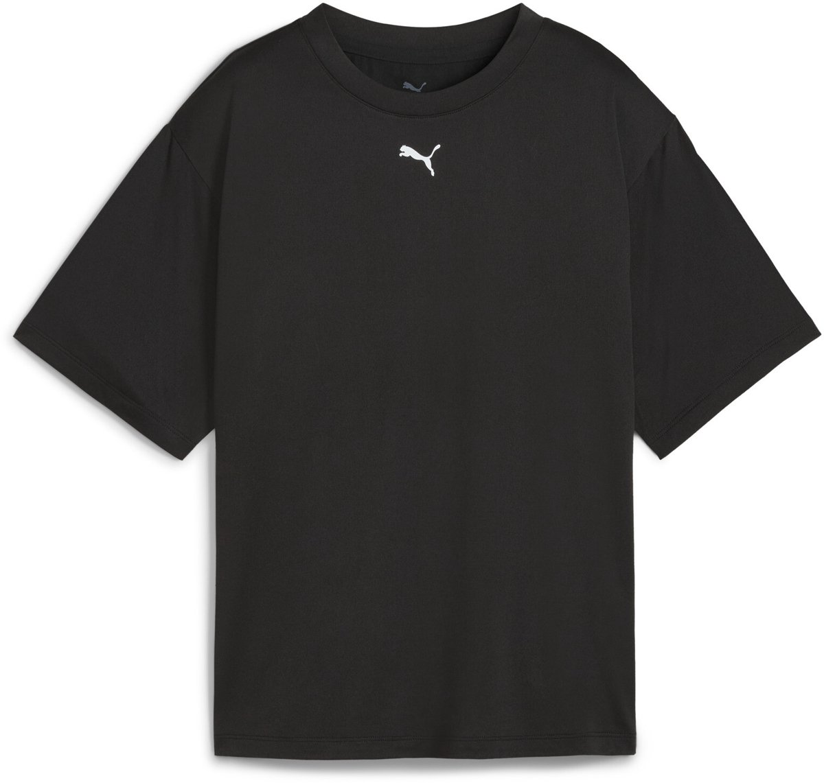 PUMA W TAD ESSENTIAL RELAXED TEE Dames Sportshirt Puma Zwart