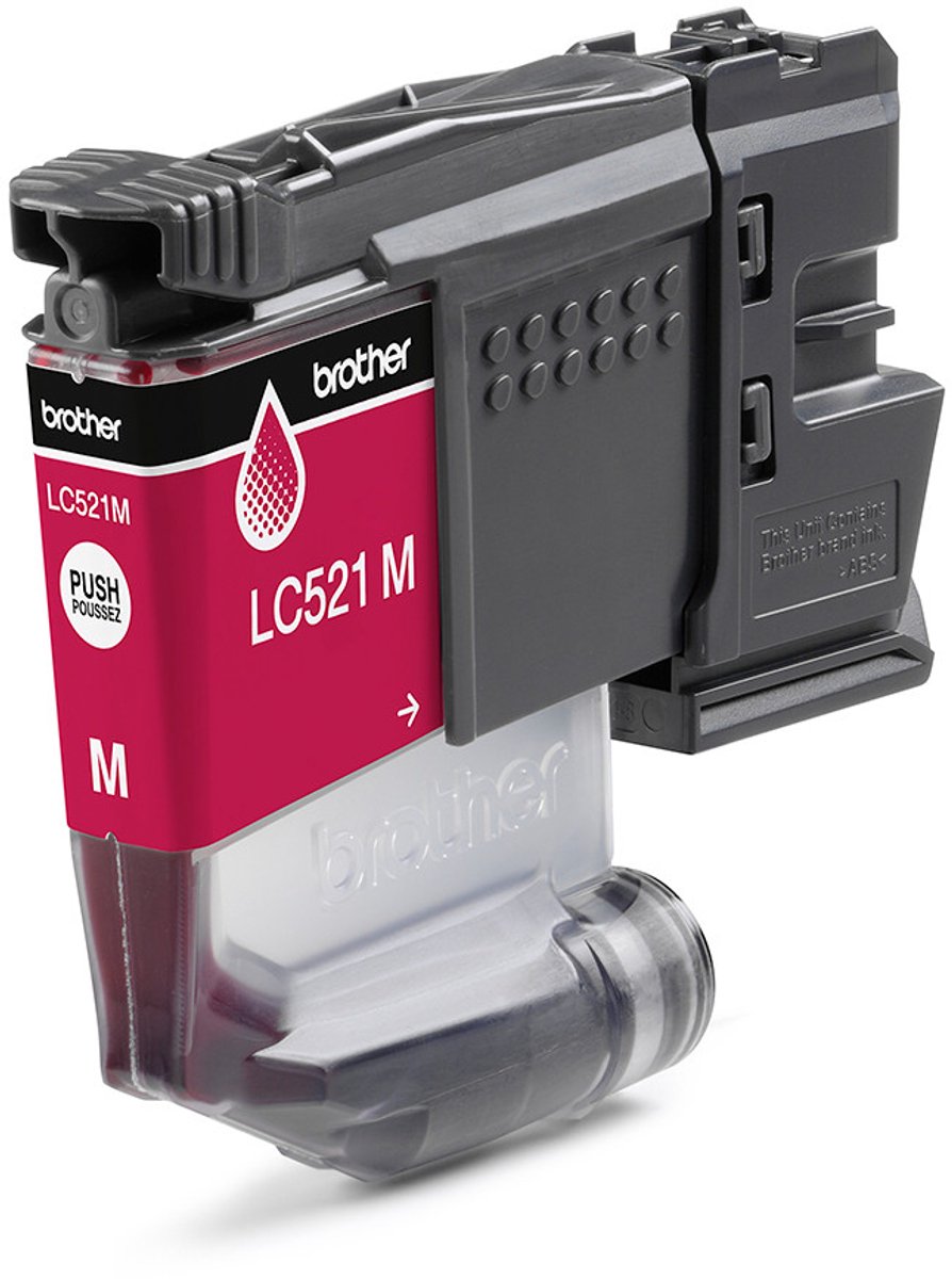 Brother LC-521M Inktcartridge Magenta