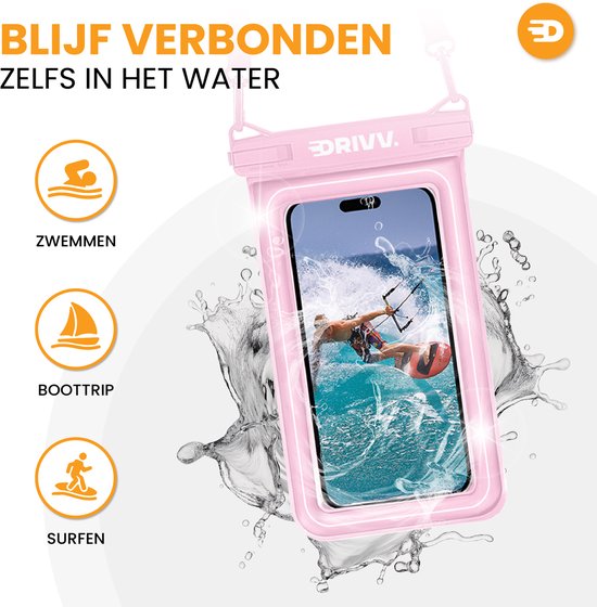 Waterdichte telefoonhoesjes • Al vanaf €14,90