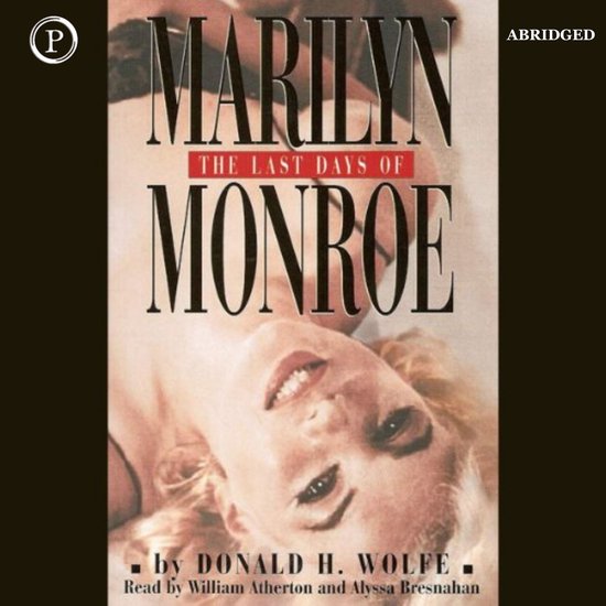 The Last Days of Marilyn Monroe - cover