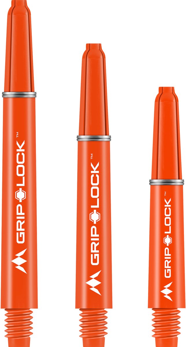 Mission Griplock Shaft Orange - Dart Shafts Inbetween