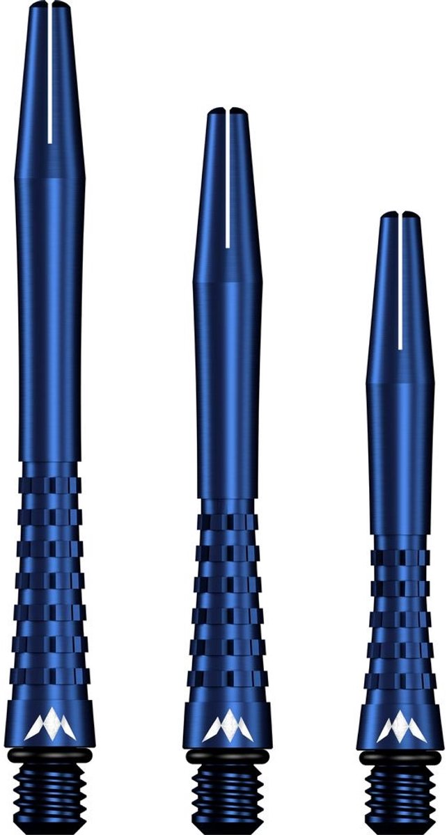 Mission Atom13 Anodised Metal Gripped Blue - Dart Shafts Inbetween