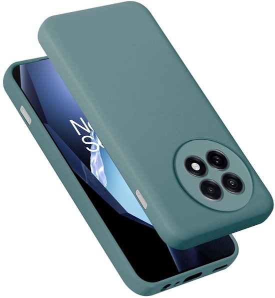 Cadorabo Hoesje geschikt voor OnePlus 13R in LIQUID GROEN - Beschermhoes gemaakt van flexibel TPU silicone Case Cover
