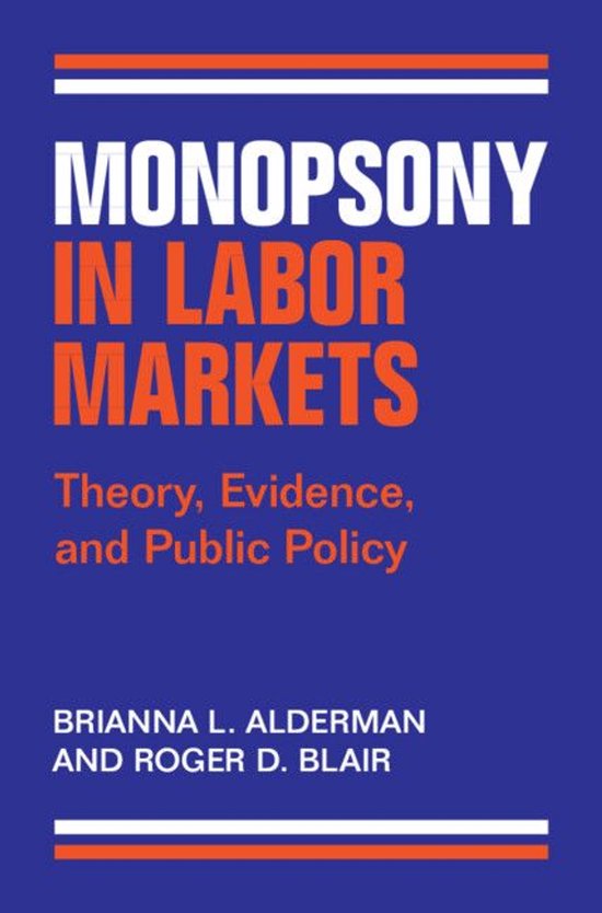 Monopsony in Labor Markets - cover