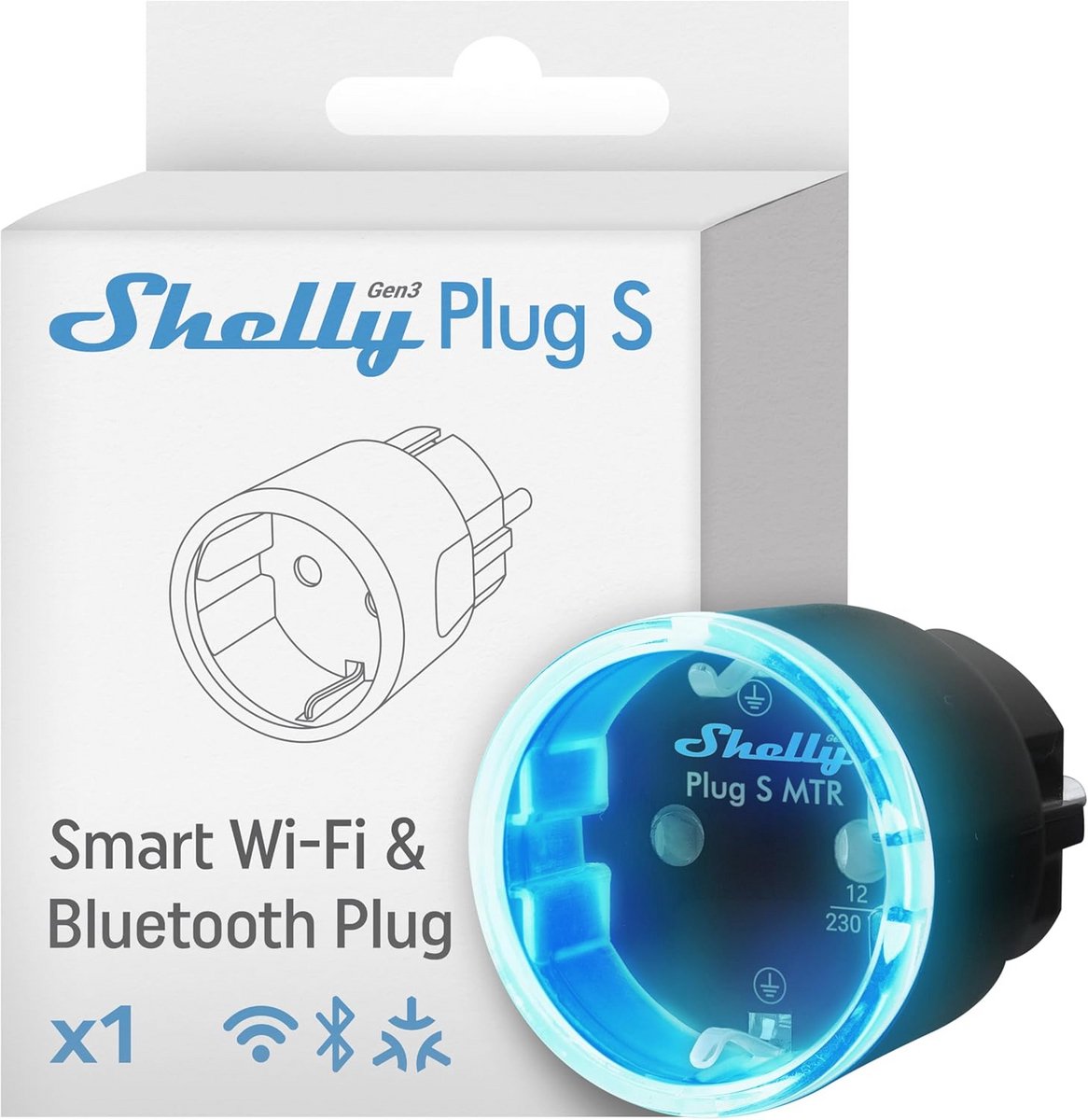 Slimme Stopcontact met Matter-compatibiliteit en Led-display - Prestaties Bewaken