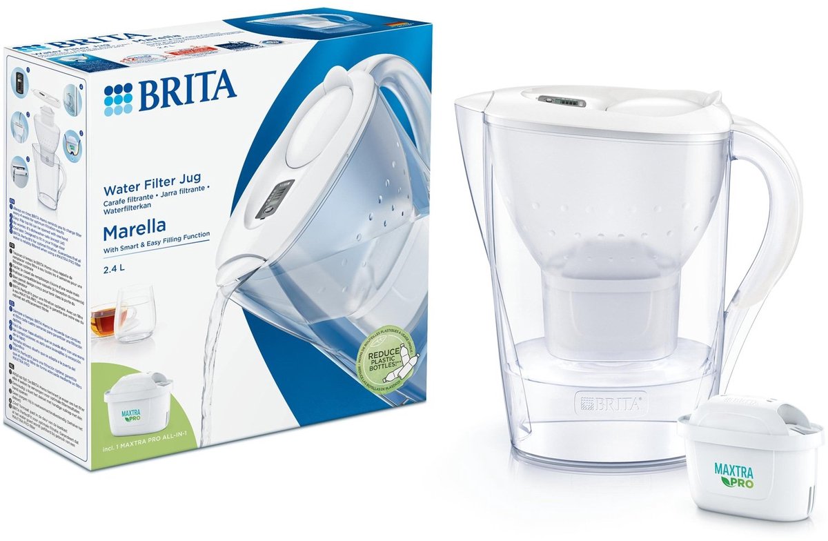 Brita Marella Cool waterfilterkan van 2,4 liter