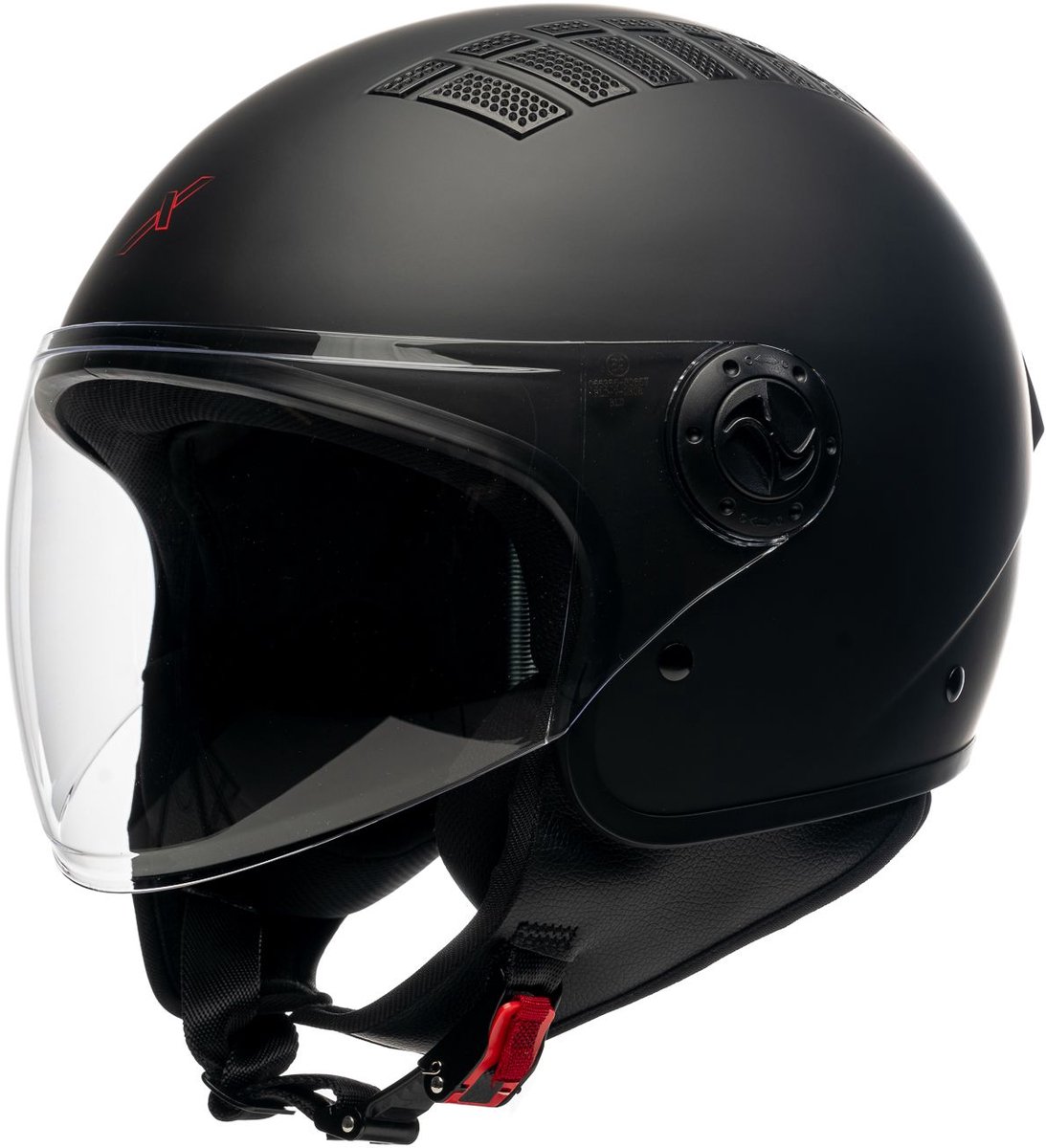 Motor Jet Helm NEMESIS Zwarte mat XS van MOTOBLOUZ