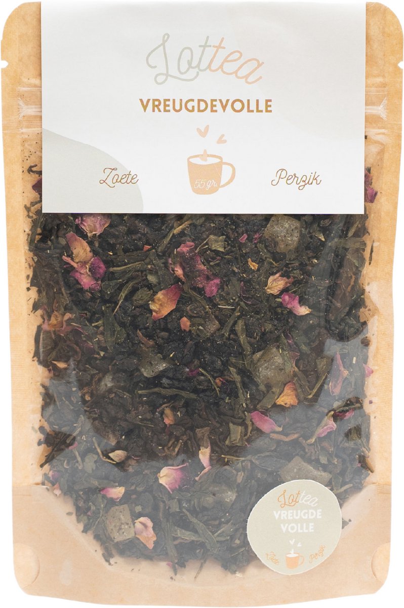 Lottea Vreugedevolle thee 55 Gram Stazak - verse thee, oolong thee, thee cadeau, thee geschenk, thee cadeautje