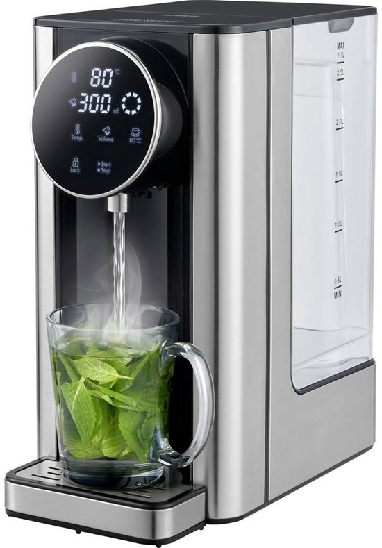 Trisa Silver Stream Heetwaterdispenser RVS | bol