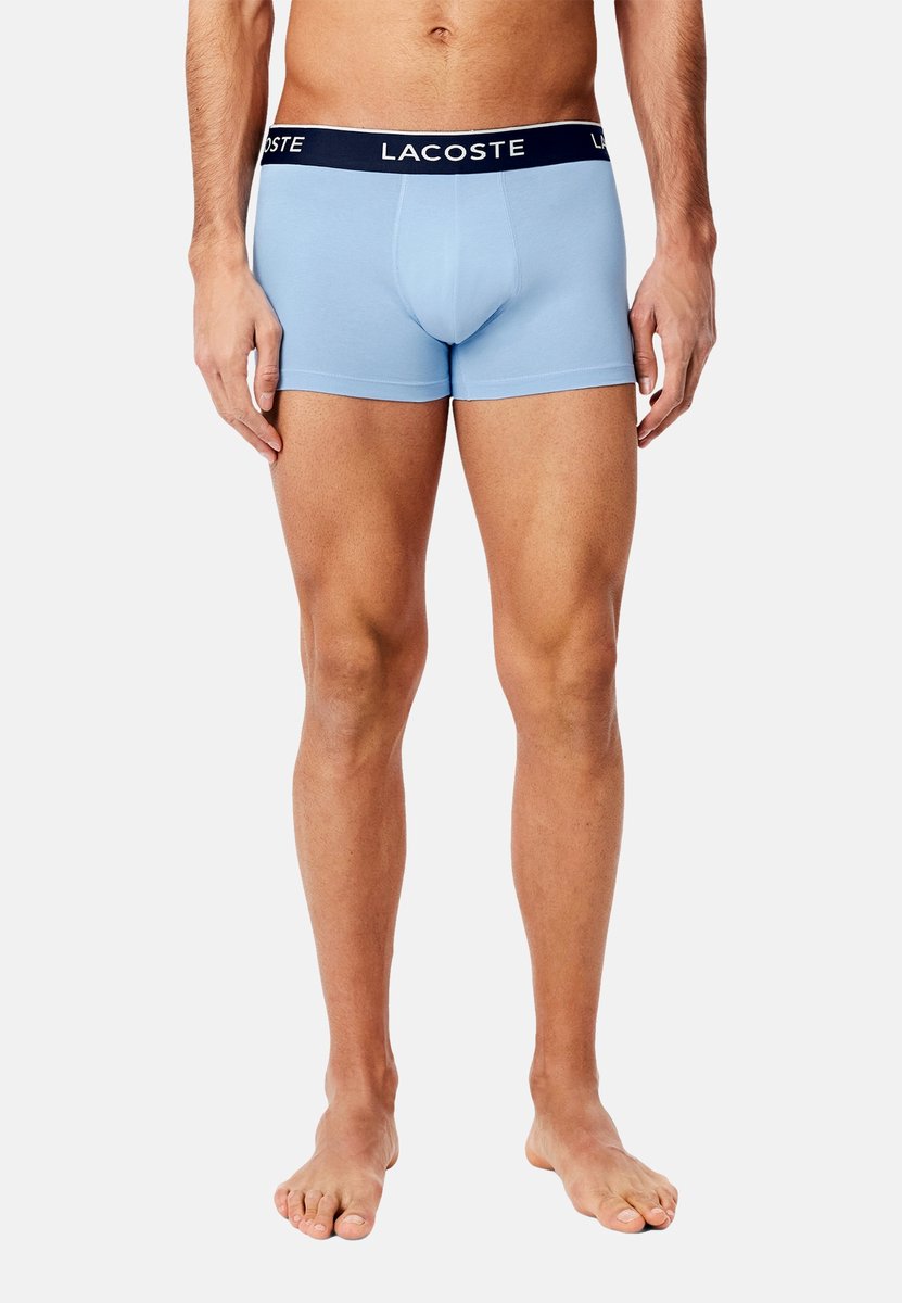 Lacoste heren 3P boxers blauw & grijs