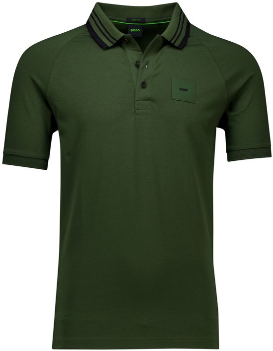 Hugo Boss poloshirt korte mouw groen