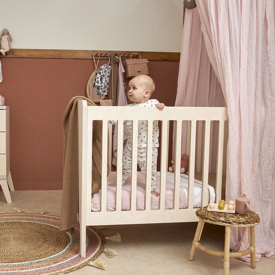 Meyco Baby Uni klamboe - soft pink — afbeelding 4