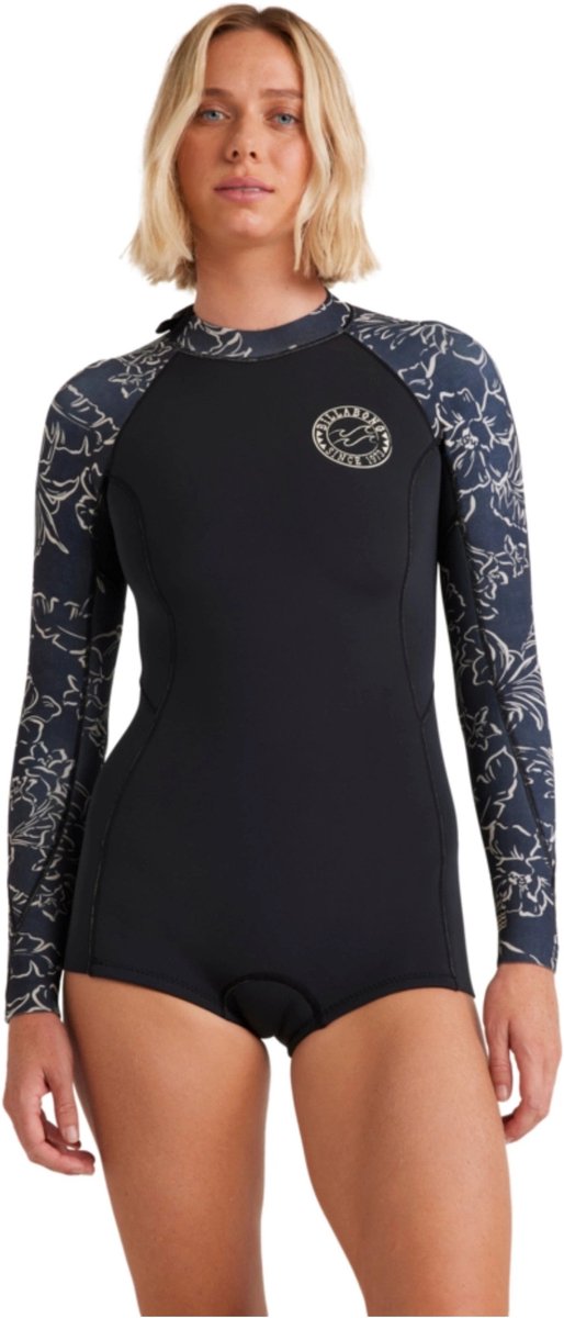 2025 Billabong Dames Spring Fever Natural 2mm Lange Mouwen Lentepak We