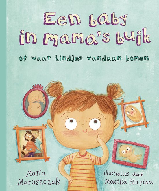 Een baby in mama's buik