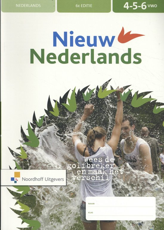 Nieuw Nederlands 4-5-6 vwo Leerwerkboek - cover