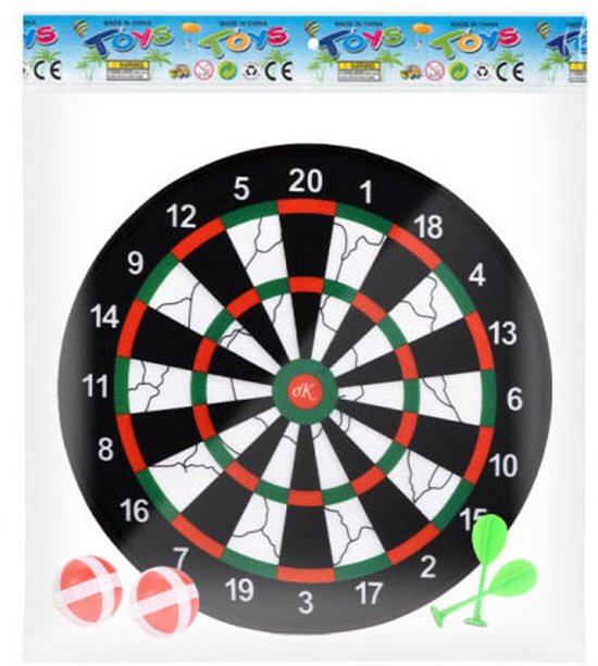 Dartbord Klittenband van Avento. — afbeelding 4