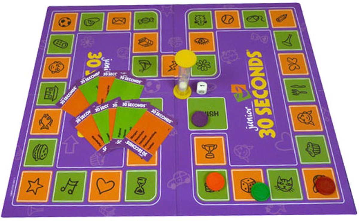 999 Games - 30 Seconds ® - Junior - Partyspel - Vanaf 7 jaar - Kinderspel - Gezelschapsspel - Actiespel - Nederlandstalig — afbeelding 2