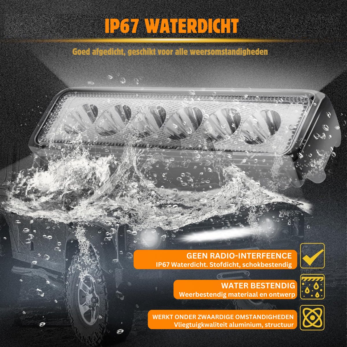 8 stuks 48W LED Koplamp Offroad-lamp Schijnwerper Werklamp LED Werklamp 12V 24V Extra Licht Achteruitrijlicht voor Tractor-Graafmachine SUV - 60 Graden Waterdicht IP67 4320LM 8 stuks 48W LED Koplamp Offroad-lamp Schijnwerper Werklamp LED Werklamp 12V 24V Extra Licht Achteruitrijlicht voor Tractor-Graafmachine SUV - 60 Graden Waterdicht IP67 4320LM