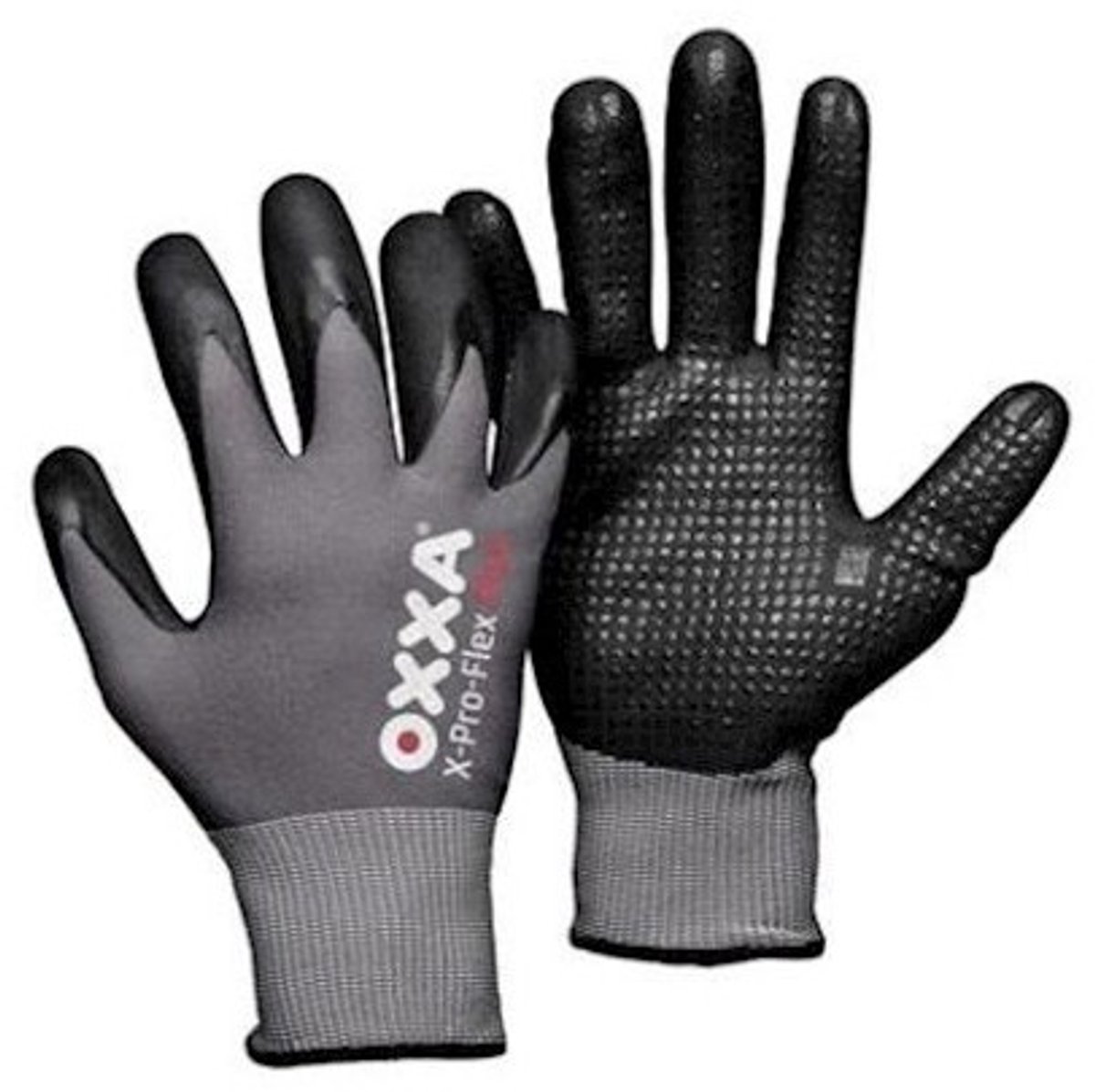 OXXA X-Pro-Flex Plus 51-295 handschoen XL Oxxa - Zwart - Nitril/Lycra - Gebreid manchet - EN 388:2016
