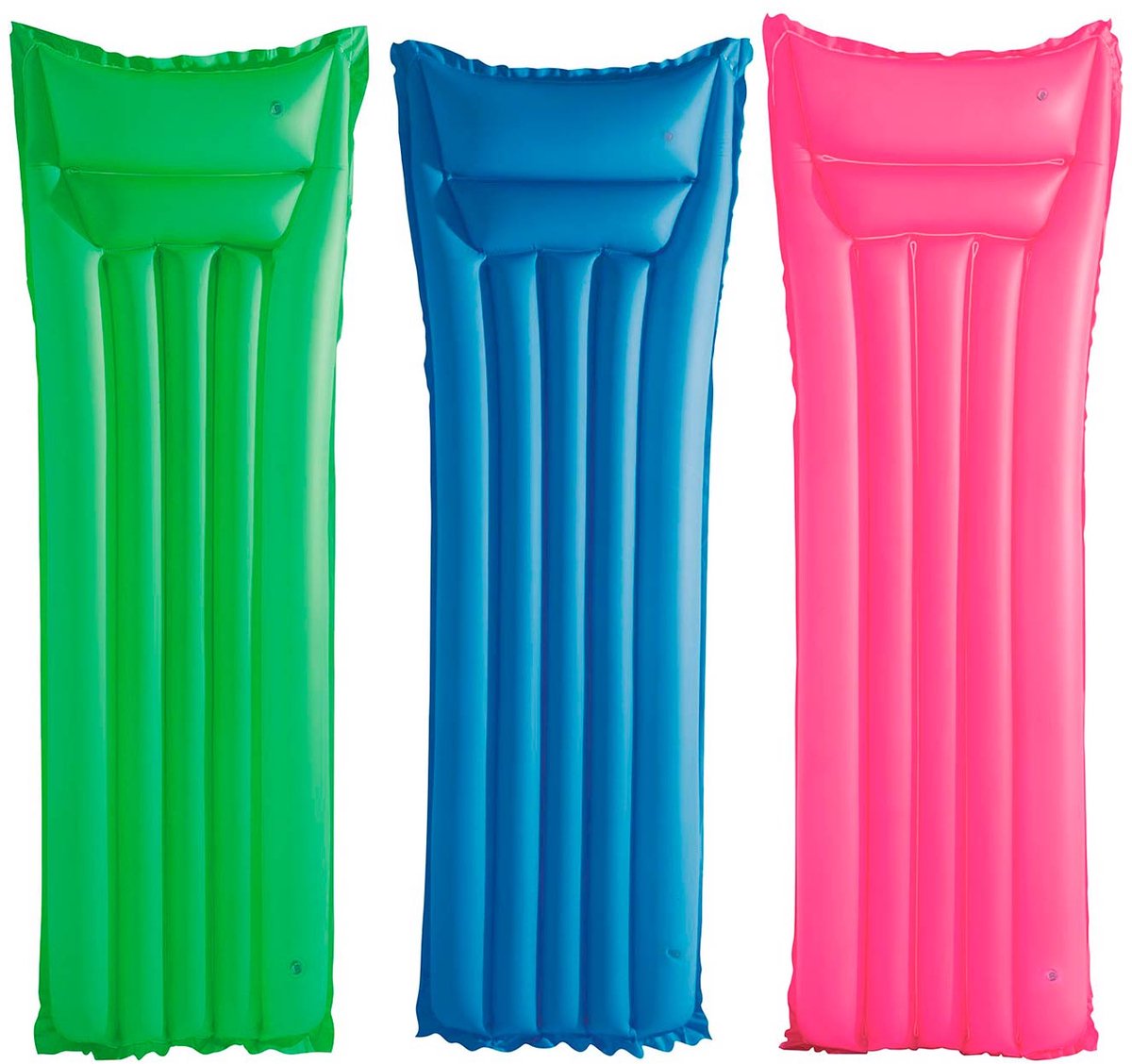 Bestway Opblaasbare Zwembad Luchtbed Gekleurd - 183 x 69 cm. - Blauw