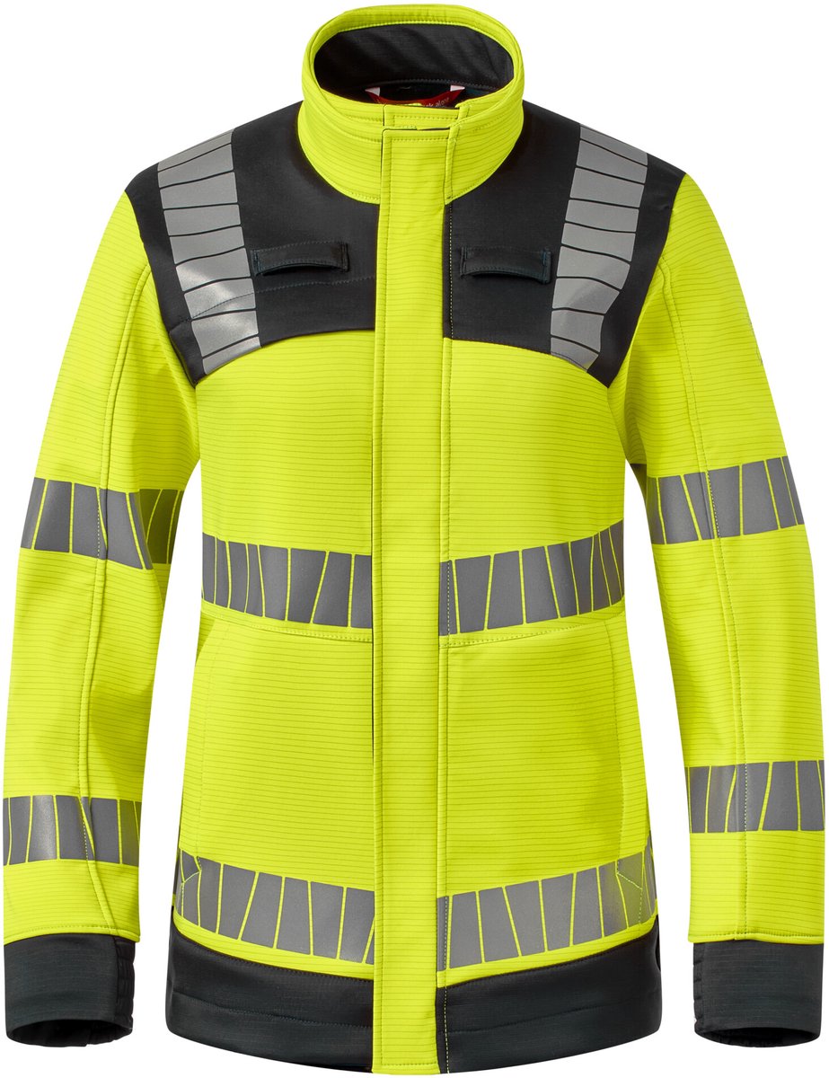 HAVEP Softshell Dames Multi Protector+ 50473 - Fluo Geel/Dark Navy - 3XL