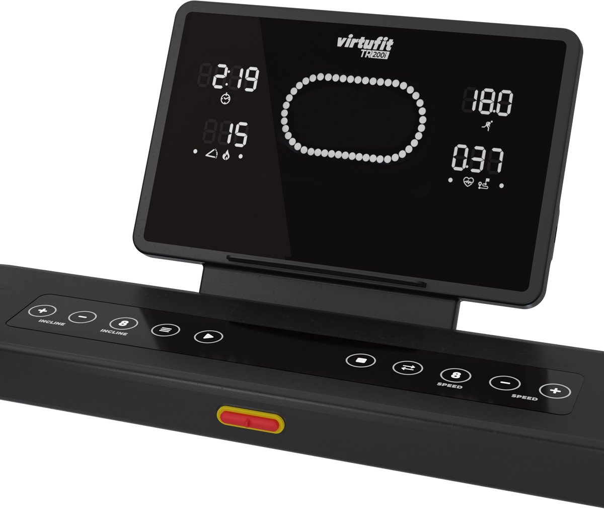 Afbeelding 3 van VirtuFit TR200i Loopband - Loopband Inklapbaar - Fitness - 18 Snelheden - Inklapbaar - Hartslagfunctie - Loopbanden - Wandelband
