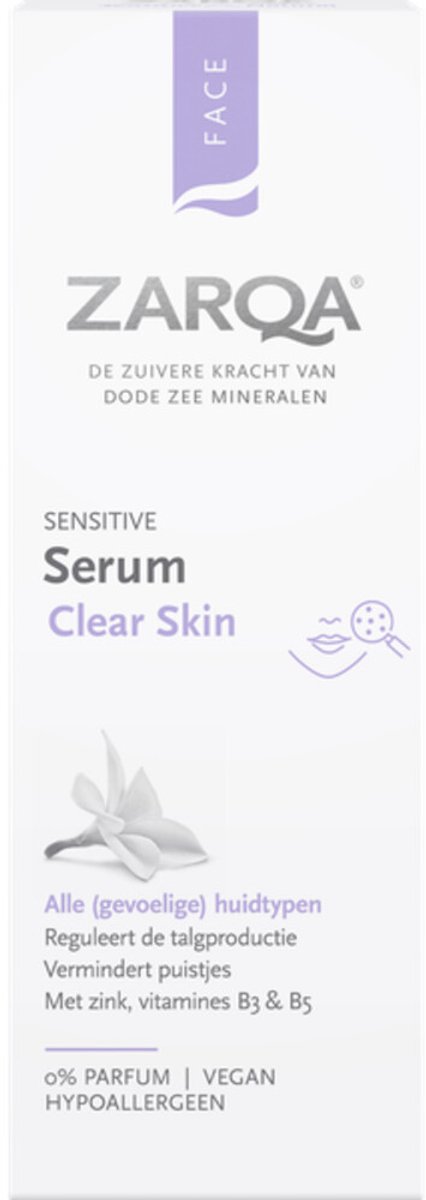 Bol.com Zarqa Serum Clear Skin - 3 x 30 ml - Voordeelverpakking aanbieding