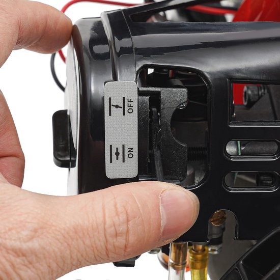 Benzine paalram 2-in-1 met handtrekstart - Grondboor en paaldriver van VONROC — afbeelding 5