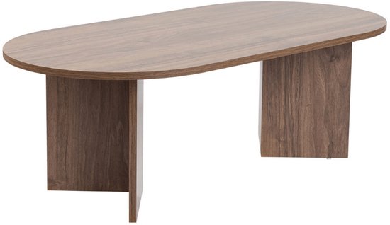 Asir | Salontafel | Okkernoot | 119 x 60 x 40 cm (L x B x H)